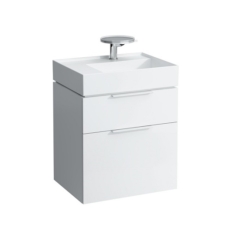 Тумба под раковину Laufen Kartell by Laufen 0756.2 (4.0756.2.033.631.1, 595х455мм, белый глянец)