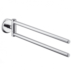 Полотенцедержатель двухрожковый Hansgrohe Logis Classic 41612000