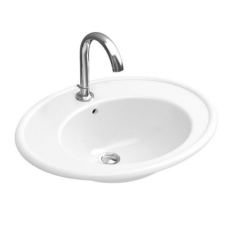 Раковина встраиваемая сверху Villeroy & Boch Amadea 6198 63 R1 (619863R1 CeramicPlus) (635х525 мм)