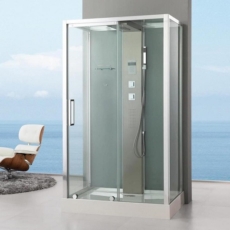 Душевая кабина с парогенератором Acquazzone Helena SL120-L (1200х900 мм) левая