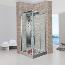 Душевая кабина с парогенератором Acquazzone Nikita 90SL (900х900 мм)
