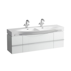 Тумба под раковину Laufen Palace New 0135.4 (4.0135.4.075.475.1, 1490х375мм, белый глянцевый)
