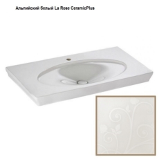 Раковина Villeroy & Boch La Belle 6124 11 MH (612411MH La Rose CeramicPlus) (1000х490 мм)