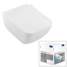 Унитаз подвесной Villeroy & Boch Venticello 4611 RS 01 (4611RS01) со скрытым ободом