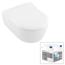 Унитаз подвесной Villeroy & Boch Avento 5656 RS 01 (5656RS01) без смывного обода