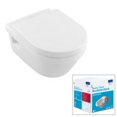 Унитаз подвесной Villeroy & Boch Architectura 5684 HR 01 (5684HR01) без смывного обода