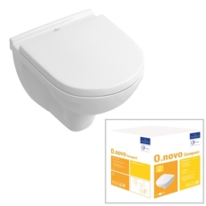 Унитаз подвесной Villeroy & Boch O.Novo 5688 H1 01 (5688H101) Compact