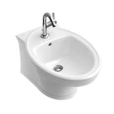Биде подвесное Villeroy & Boch Amadea 7E86 B0 R1 (7E86B0R1) CeramicPlus