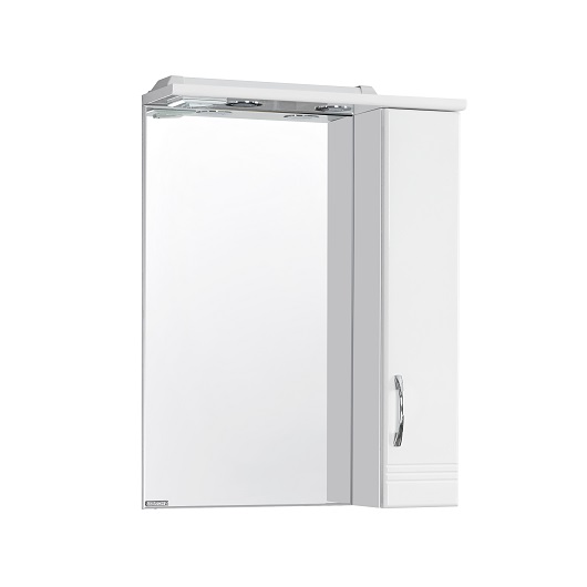 Зеркальный шкаф Aquaton Онда 60 1A009802ON01R белый (правый, 586х770 мм)