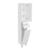 Шкаф-колонна Aquaton Минима М правая 1A132303MN01R белая (с бельевой корзиной, 323х2018 мм)