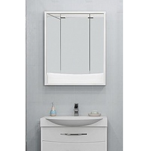 Зеркальный шкаф Акватон Инфинити 76 (760х850мм) белый 1A192102IF010