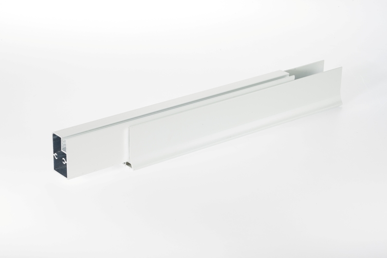 Душевой угол Vegas Glass AFS-F левый (900х800 мм) профиль белый/стекло сатин