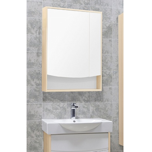 Зеркальный шкаф Акватон Инфинити 65 (650х850мм) ясень Коимбра 1A197002IFSC0
