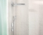 Термостат для одного потребителя Hansgrohe ShowerSelect Highflow (черное стекло) 15735600