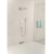 Термостат для одного потребителя Hansgrohe ShowerSelect Highflow (белое стекло) 15735400