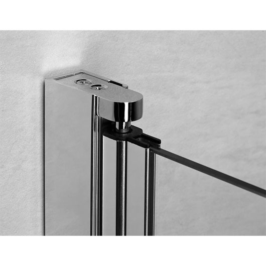 Душевая дверь Radaway EOS DWB левая (800х1970 мм) профиль хром глянцевый/стекло прозрачное 37813-01-01NL