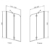 Душевая шторка на ванну Radaway Torrenta PND левая (1210х1500 мм) профиль хром глянцевый/стекло прозрачное 201203-101NL