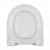 Сиденье с крышкой с механизмом плавное закрывание Roca Meridian-N Compact ZRU9307606 (8012AC00B)