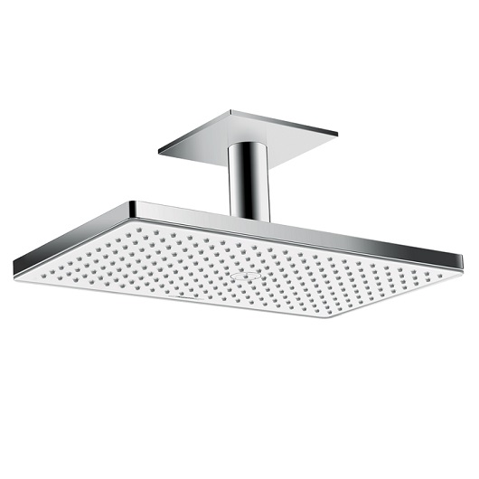 Верхний душ Hansgrohe Rainmaker Select 460 1jet 24002400 (белое стекло)