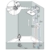 Верхний душ Hansgrohe Rainmaker Select 2jet 24005400 (белое стекло)