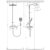 Душевая система Hansgrohe Raindance Select E 360 Showerpipe 27112400 (белый/хром)