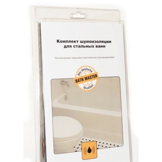 Комплект шумоизоляции для стальных ванн Bath Master BM-06-01-S