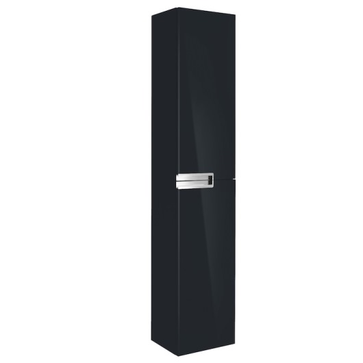 Шкаф-колонна Roca Victoria Nord Black Edition черная ZRU9000095
