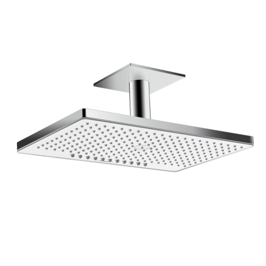 Верхний душ Hansgrohe Rainmaker Select 460 2jet (белое стекло) 24004400