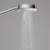 Ручной душ Hansgrohe Crometta 100 Vario (белый/хром) 26824400