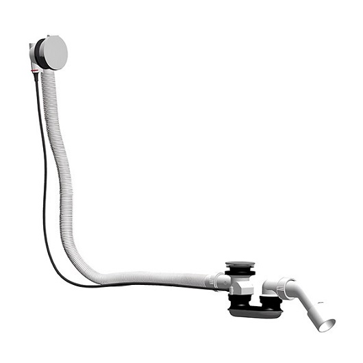 Слив-перелив для ванны Villeroy & Boch U90960461 хром