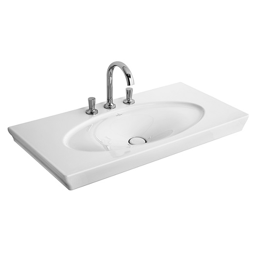 Раковина Villeroy & Boch La Belle 6124 A1 R1 (6124A1R1) CeramicPlus (1000х490 мм)