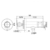 Гигиенический набор Bossini Paloma Flat Mixer Set E37015B.073 (черный матовый)