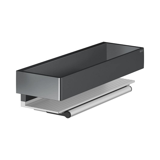 Корзинка для душа Keuco Edition 11 11159130000 (хром черный шлифованный, 11159 130000)