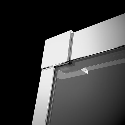 Душевая дверь Radaway IDEA DWD (2000х2005 мм) профиль хром глянцевый/стекло прозрачное 387120-01-01