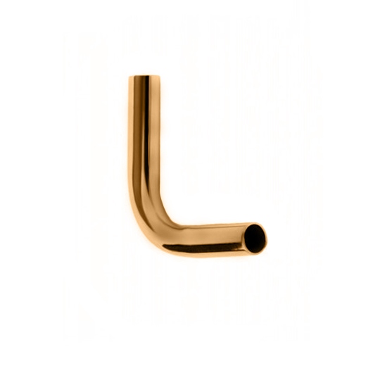 Труба для напольного унитаза Kerasan Retro 757191 (золото) средняя