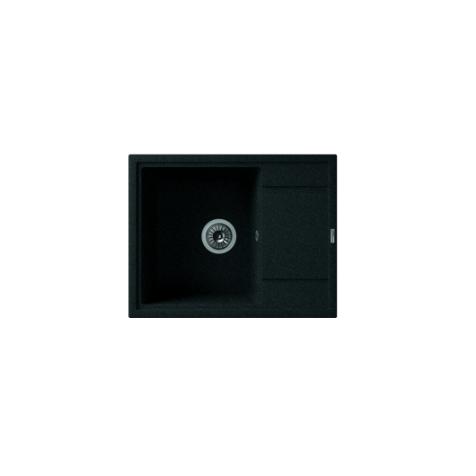 Мойка Florentina Липси-650 черный (20.125.C0650.102), 650х510мм
