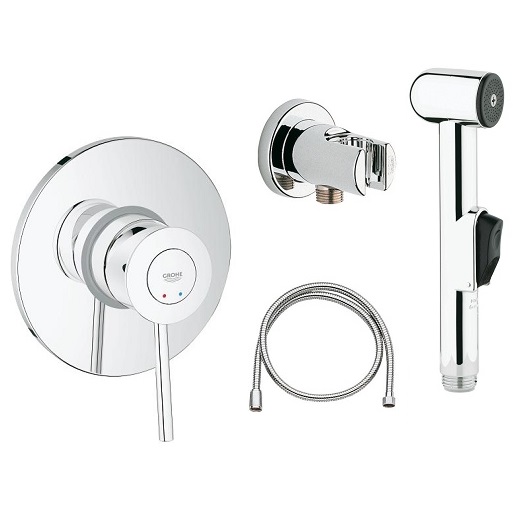 Гигиенический комплект Grohe BauClassic 124434