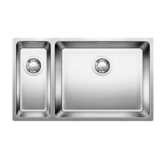 Мойка Blanco Andano 180/500-U 520827 чаша справа, с клапаном-автоматом (зеркальная полировка)