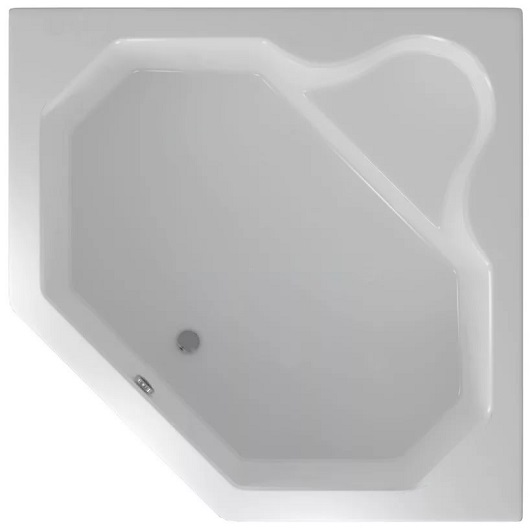 Ванна акриловая Акватек Лира 148х148 без гидромассажа (LIR150-0000011)