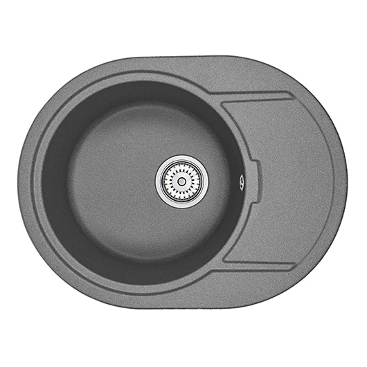 Кухонная мойка Granula GR-6502 Графит (650х500 мм)
