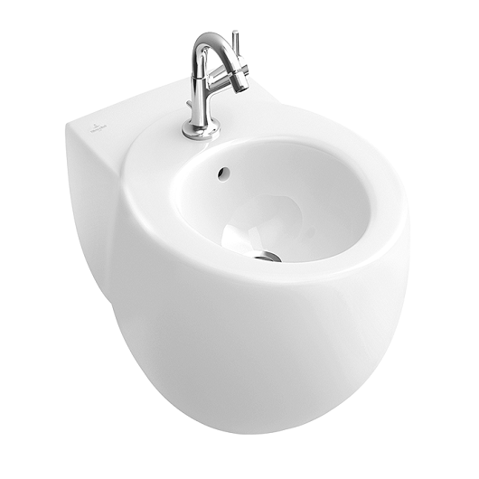 Биде подвесное Villeroy & Boch Aveo New Generation 7411 00 R2 (741100R2) Star White, CeramicPlus