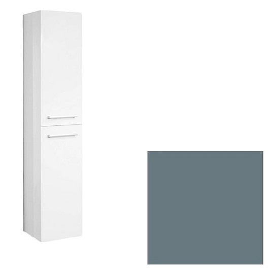 Шкаф-пенал Villeroy & Boch 2DAY2 A996 00 WB (A99600WB) Aqua Grey, петли слева (350x1760x368 мм)