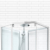 Душевая кабина IDO Showerama 10-5 Comfort 558.207.315 (1000х1000 мм) профиль белый, стекла прозрачные/матовые