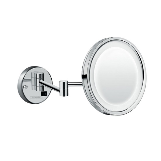Зеркало для бритья с подсветкой LED Hansgrohe Logis Universal 73560000