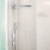 Верхний душ Hansgrohe Rainmaker Select 580 3jet (черное стекло) 24001600