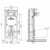 Инсталляция для подвесного унитаза OLI80 ECO Sanitarblock 886914 (механика)