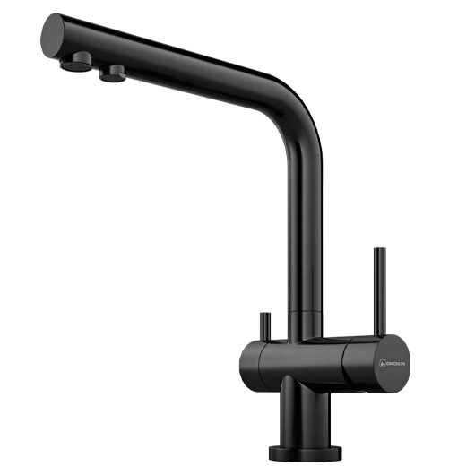 Смеситель для кухни Omoikiri Nagano GM вороненая сталь (4994179)