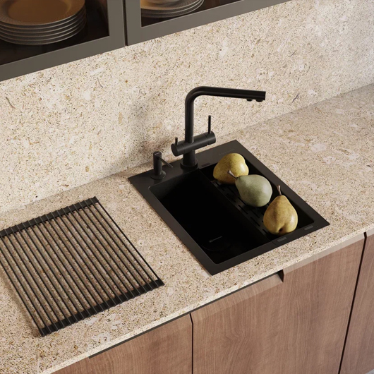 Смеситель для кухни Omoikiri Nagano GB графит (4994284)