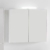 Зеркальный шкаф Laufen Base 0280.2 (4.0280.2.110.261.1, 800х700 мм, белый глянцевый)