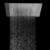 Верхний душ Bossini Dream Cube H38459.073 (470х470 мм, черный матовый)
